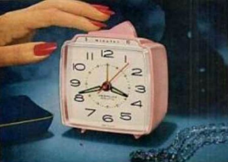 1960s clock ad