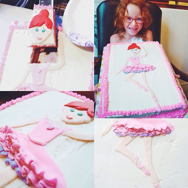 gemma and her cake