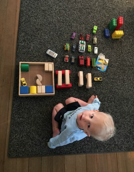 Kai and his toys